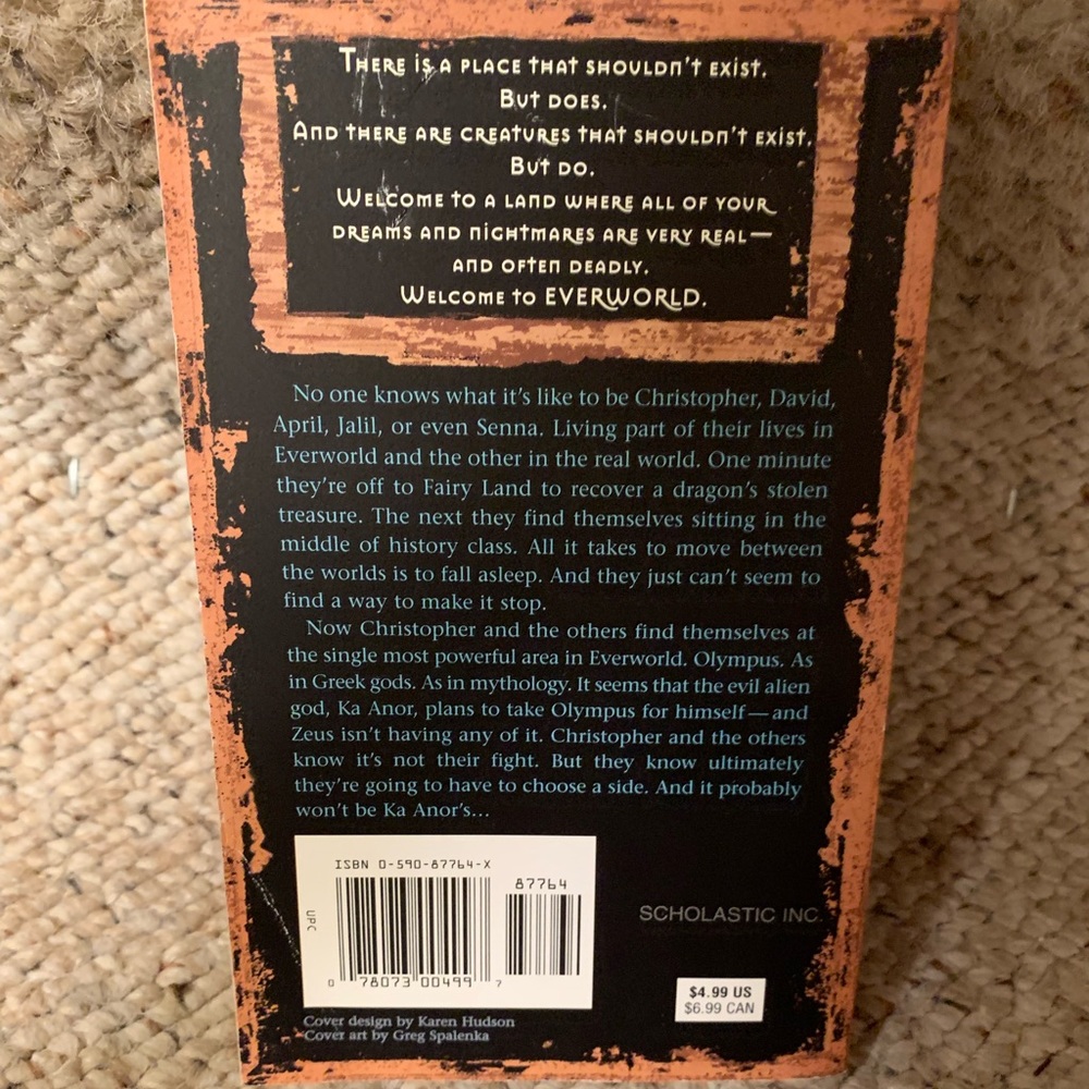 Book Series (Paperback): EverWorld Series by K.A. Applegate - Picture 13 of 13